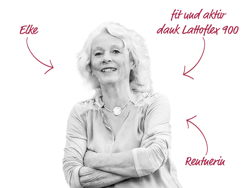 Testimonial Elke, Rentnerin, fit und aktiv dank Lattoflex.