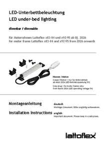 LED Unterbettbeleuchtung ab 2026