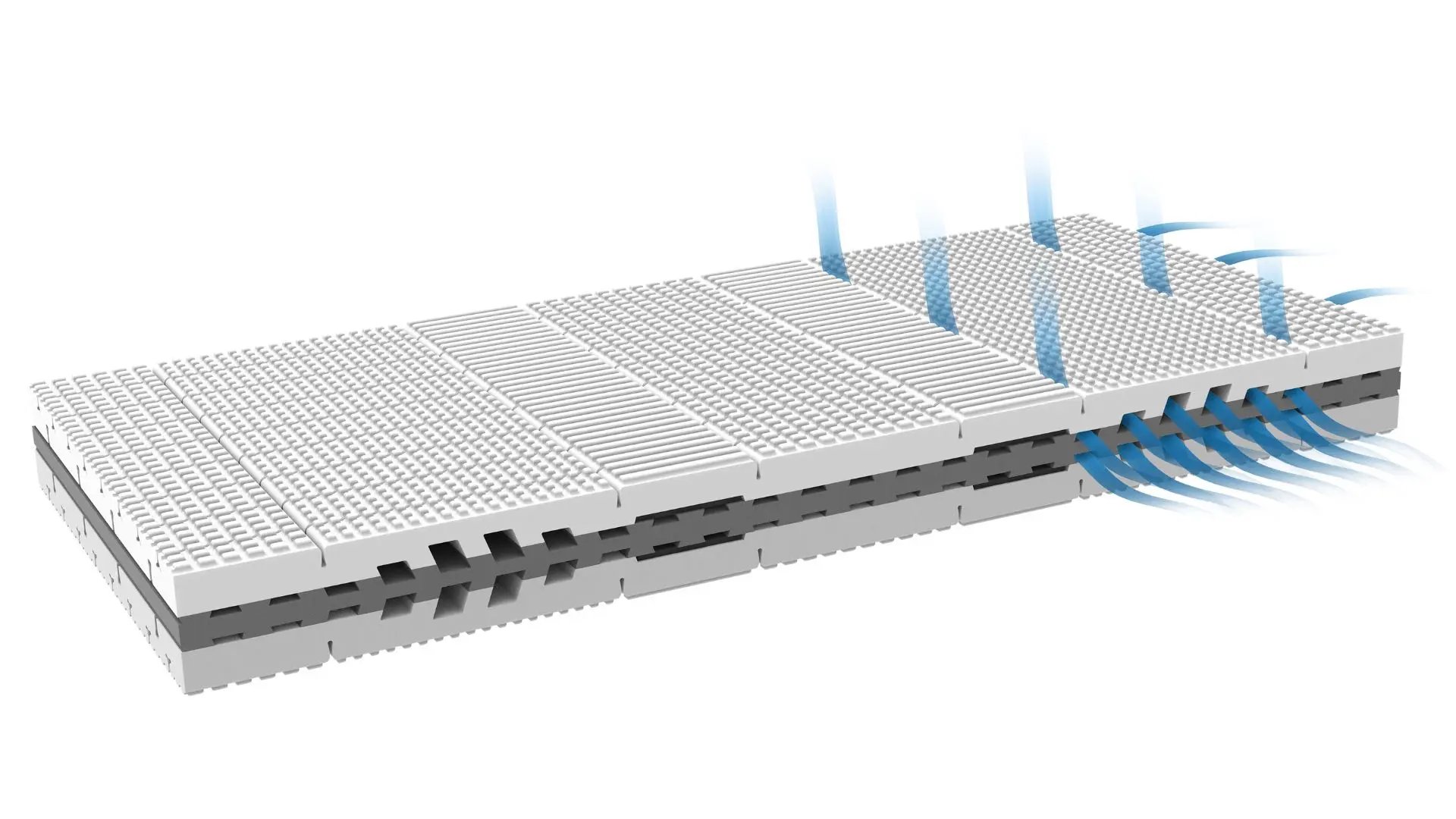 Lattoflex Matratzenkern in 19cm Hoehe mit den Vorteilen.